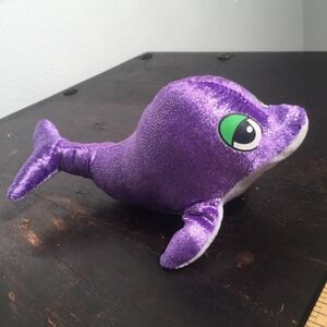 Purple Whale Stuffed Animal Plush
